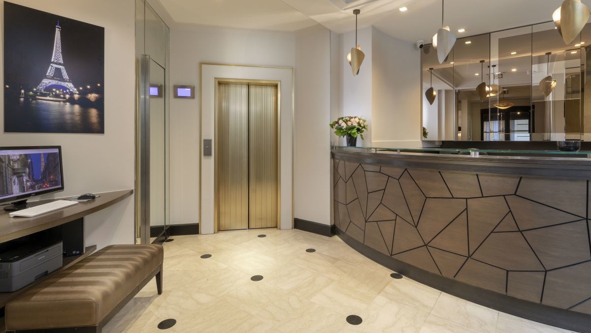 Hotel Elysees Union Paris - Recepção do hotel