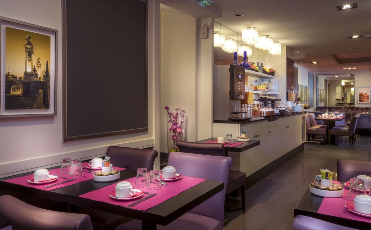 Hotel Elysees Union Paris - Café da manhã